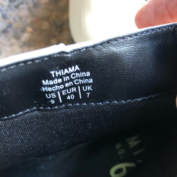 Mix No. 6. Beige cream ankle boot - Picture 5 of 9